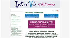 Desktop Screenshot of interval.ccvl.fr